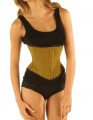 UNDER BUST SATIN CORSET BASQUE WAIST TRAINER 1214gr